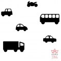 A1400000 10 Startset sticker autobaan zwart Tangara groothandel kinderdagverblijfinrichting